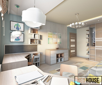 Яркая гармония в детской