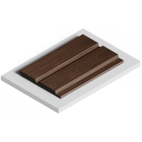 Стеновая панель из дюрополимера HIWOOD LV123 BR396 - 3D Панель