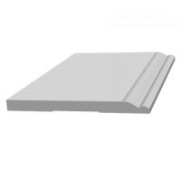 Плинтус напольный из ЛДФ Ultrawood  Base 0007 (2440 x 185 x 15 мм.)
