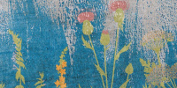 Керамическая плитка W&S D CP4 BOTANICAL BLUE A  120X240