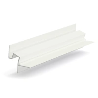 Профиль алюминиевый теневой с подсветкой Laconistiq Gips Белый RAL 9016 51-22-300 матовый 3000×43,8×44,1
