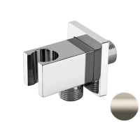 Держатель ручного душа с подключением шланга Remer 337QXV, сталь 337QXV