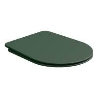 Крышка с сиденьем для подвесного унитаза с микролифтом GSG Ceramic Design Hit! HICOPRSLTICR036, Smeraldo Matt HICOPRSLTICR036