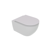 Чаша подвесного унитаза со смывом Smart Clean GSG Ceramic Design Like LKWCSO019, дымчатый LKWCSO019