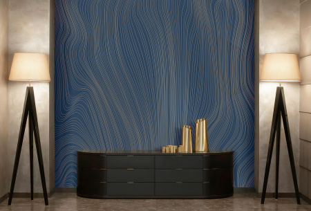 Арт. L536-COL1-GOLD | Панно Lines