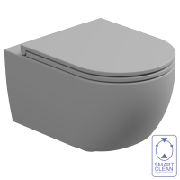 Чаша подвесного унитаза биколор GSG Ceramic Design Like LKWCSOBI000/033, White/Perla Matt LKWCSOBI000/033