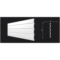 Стеновая панель из дюрополимера DD914(3m)Decor-Dizayn - 3D панель