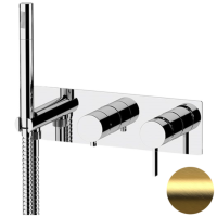 Смеситель для душа Remer Metrica MC97D3BG, золото брашированное MC97D3BG
