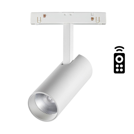 Трековый светильник с пультом ДУ NovoTech FLUM со сменой цветовой температуры LED 3000~6500К 12W 358629 SHINO