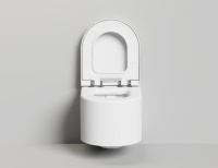 Унитаз Gemelli с крышкой и сиденьем 240121KSMF