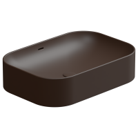 Раковина накладная 60x42 см GSG Ceramic Design Easy EALAVTP60035, Cacao Matt EALAVTP60035