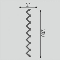 Стеновая панель из XPS Polymer СП 11/2 Bello Deco - 3D панель