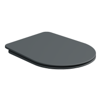 Крышка с сиденьем для подвесного унитаза с микролифтом GSG Ceramic Design Hit! HICOPRSLTICR028, Ebano Matt HICOPRSLTICR028