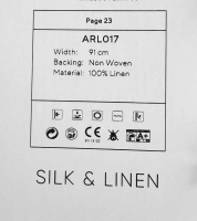 Обои Decaro Wallcoverings Pure Silk&Linen ARL017