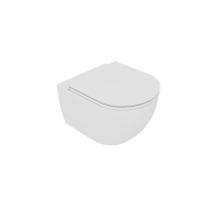 Чаша подвесного унитаза GSG Ceramic Design Like LKWCSOXXS000 укороченная, белый глянцевый LKWCSOXXS000