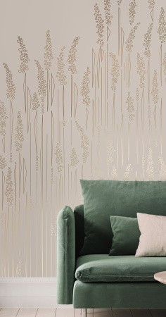 Арт. L551-COL31-GOLD | Панно Lines