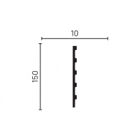 Стеновая панель из дюрополимера DD901(3m) Decor-Dizayn - 3D панель