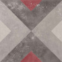 Декор DEC.COMBI 4 GRI/ROSSO RET 	30X30