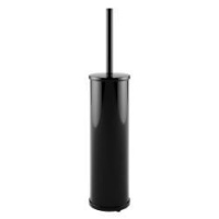K-1027POLISHED BLACK Щетка для унитаза напольная