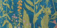 Керамическая плитка W&S D CP4 BOTANICAL BLUE A  120X240