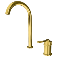 Смеситель для раковины Remer Atelier AL57LDO, золото глянцевое AL57LDO
