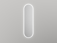 Зеркало для ванной ARMONIA овальное двойной LED подсветкой 450*1585*25 mm 27MA.02.450.1585