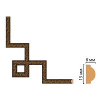 Декоративный угловой элемент  130-3-1