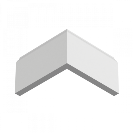 Плинтус напольный из ЛДФ Ultrawood  Base 0001 (2440 x 83 x 12 мм.)