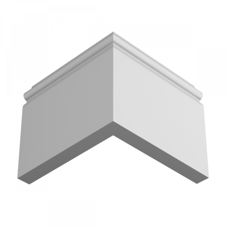 Плинтус напольный из ЛДФ Ultrawood арт. Base 5500 (2000 x 138 x 18 мм.)