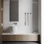 Полотенцесушитель электрический ABBER Charme AH4002 хром