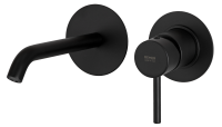 Смеситель для раковины Remer X Style X15CNO, черный матовый X15CNO
