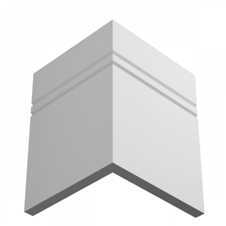 Плинтус напольный из ЛДФ Ultrawood арт. Base 5902 i (2000 x 230 x 15 мм.)