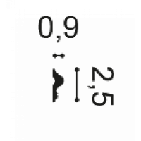 PX201 Молдинг Orac Decor из дюрополимера - Молдинг декоративный