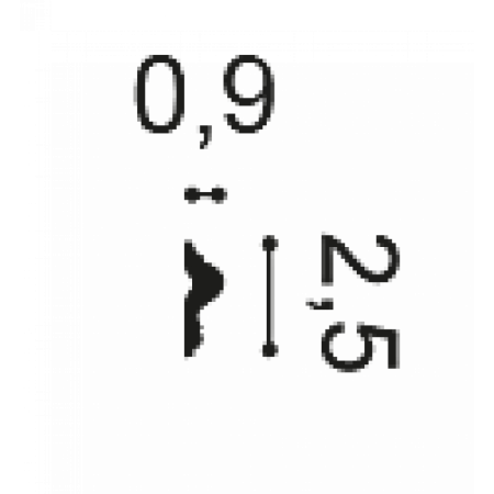 PX201 Молдинг Orac Decor из дюрополимера - Молдинг декоративный