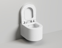 Унитаз Gemelli с крышкой и сиденьем 240121KSMF