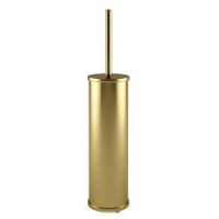 K-1027BRUSHED GOLD  Щетка для унитаза напольная