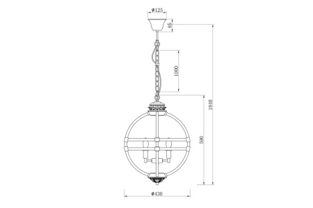 Светильник потолочный BD-215330