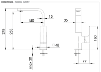 Смесители для раковины Remer Absolute AU10G AU10G