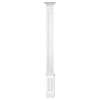 Комплект DK-82240-SET1: пилястра DK-82240, капитель DK-82231, основание DK-82232