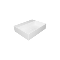 Раковина накладная 60x46 см GSG Ceramic Design Zenith ZELAVBW60000, белый глянцевый ZELAVBW60000