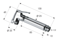 Гигиенический душ Remer 332OZX 332OZX