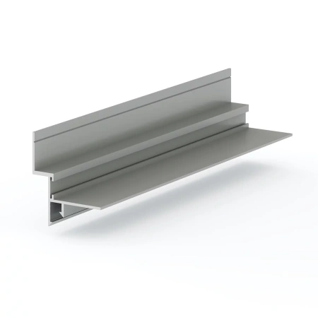 Профиль алюминиевый теневой Laconistiq Gips Regular 53-100-300 без покрытия 3000×47,5×43
