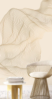 Арт. L531-COL2-GOLD | Панно Lines