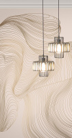Арт. L503-COL7-GOLD | Панно Lines