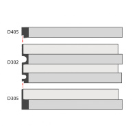 Молдинг DECOMASTER D305 ДМ (61*21*2900 мм)