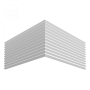 Стеновая панель из ЛДФ Ultrawood арт. UW 02 i (2000 х 240 х 17 мм.) - 3D панель