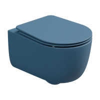 Чаша подвесного унитаза со смывом Smart Clean GSG Ceramic Design Hit! HIWCSO027, Denim Matt HIWCSO027