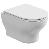 Комплект: Подвесной унитаз с крышкой и креплением GSG Ceramic Design Speed SPWCSO000+SPCOPRSLTICR000+ACS40EX, белый глянцевый SPWCSO000+SPCOPRSLTICR000+ACS40EX