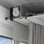 Профиль алюминиевый теневой для штор Laconistiq Roll-Box Base Черный муар 57-31-270 3000×110×110