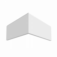 Плинтус напольный из ЛДФ Ultrawood Base 0023 (2440 x 120 x 12 мм.)